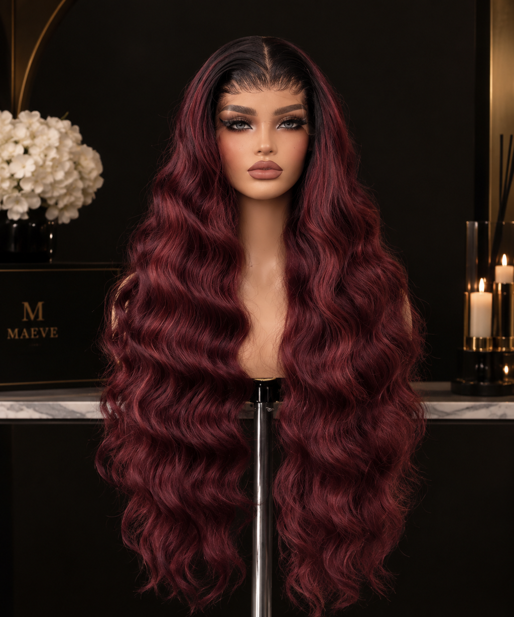 AMOUR- 32" Burgundy